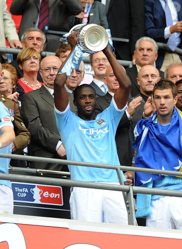 Le joueur Yaya Touré à Wembley le 16 avril 2011. 