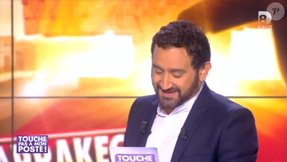 Cyril Hanouna sur le plateau de Touche pas à mon poste, le mercredi 25 juin sur D8.