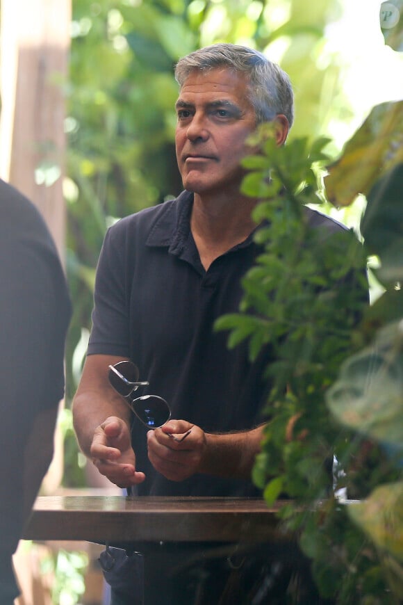 George Clooney à Malibu, Los Angeles, le 11 mai 2014.