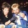 Anne Parillaud et Luc Besson lors du Festival de Cannes 1988