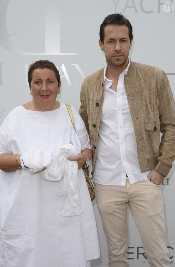 Nicole Rubi lors de la 4ème édition du "Brunch Blanc" sur le bateau Le Paquebot à Paris, le 29 juin 2014.