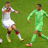 Photo du match Allemagne-Algérie (2-0 après prolongations) à Porto Alegre (Brésil) le 30 juin 2014.