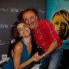 O'ar Pali et Michel Cremades - Avant-première du film "Jamais le premier soir" lors du 11e festival "Les Hérault du cinéma et de la télé 2014" au Cap d'Agde, le 30 juin 2014.