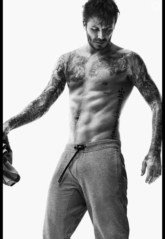 David Beckham, égérie de la nouvelle collection de David Beckham Bodywear.