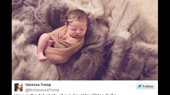 Donald Trump encore grand-père : Une première photo du bébé dévoilée