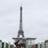Charlotte Casiraghi - Paris Eiffel Jumping, présenté par Gucci, au Champ de Mars à Paris le 5juillet 2014.