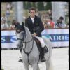 Guillaume Canet - Paris Eiffel Jumping, présenté par Gucci, au Champ de Mars à Paris le 4 juillet 2014.