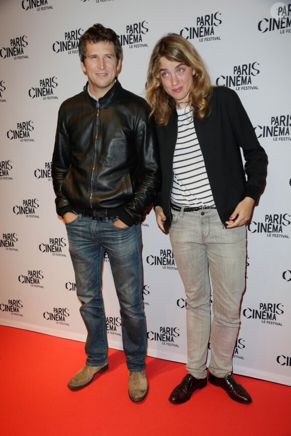 Guillaume Canet et Adèle Haenel lors de l'avant-première du film "L'Homme qu'on aimait trop" - Festival Paris Cinéma au Gaumont Opéra à Paris, le 7 juillet 2014.