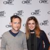 Mathieu Busson et Julie Gayet, les deux co-réalisateurs, présentent leur film "Cinéast(e)s" - Festival Paris Cinéma au Gaumont Opéra à Paris, le 7 juillet 2014.