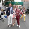 Pierre Casiraghi et sa compagne Beatrice Borromeo - Grand Prix de Formule 1 de Monaco le 25 mai 2014.