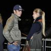 Pierre Casiraghi et sa petite amie la comtesse Beatrice Borromeo au 16e rallye historique de Monte-Carlo le 27 janvier 2013.