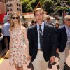 Pierre Casiraghi et sa compagne Beatrice Borromeo au Grand Prix de Formule 1 de Monaco, le 26 mai 2013.