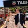 Pierre Casiraghi et sa compagne Beatrice Borromeo au Grand Prix de Formule 1 de Monaco, le 26 mai 2013.