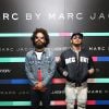 Jillionaire et Walshy Fire à la soirée "Marc By Marc Jacobs Eyewear" à l'hôtel Mariana à l’occasion du festival Calvi on the Rocks à Calvi, le 8 juillet 2014.