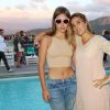 Adèle Exarchopoulos et Vahina Giocante à la soirée "Marc By Marc Jacobs Eyewear" à l'hôtel Mariana à l’occasion du festival Calvi on the Rocks à Calvi, le 8 juillet 2014.