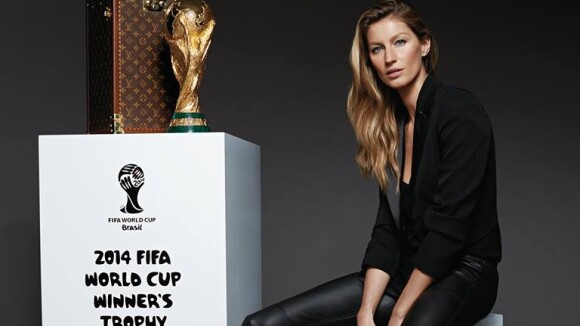 Gisele Bündchen : Garde rapprochée de la Coupe du monde pour la finale