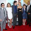 Josh Gad, Ashley Greene, Zach Braff, Kate Hudson, Joey King, Donald Faison à la première du film "Wish I Was Here" au AMC Lincoln Square Theatre à New York. Le 14 juillet 2014.