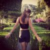 Ana Ivanovic à Majorque, photo publiée sur son compte Instagram le 12 juillet 2014