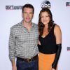 Scott Foley et sa compagne Marika Dominczyk lors de la soirée du 200e épisode de "Grey's Anatomy" à Hollywood, le 28 septembre 2013.