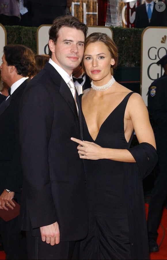 Jennifer Garner et Scott Foley à la cérémonie des Golden Globe Awards à Los Angeles, le 23 avril 2003.