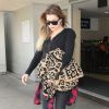 Khloe Kardashian arrive à l'aéroport de Los Angeles, le 12 juillet 2014.