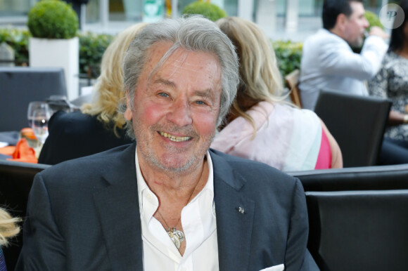 Alain Delon lors de la soirée "La nuit des Médias" lors du festival équestre de Aachen le 15 juillet 2014