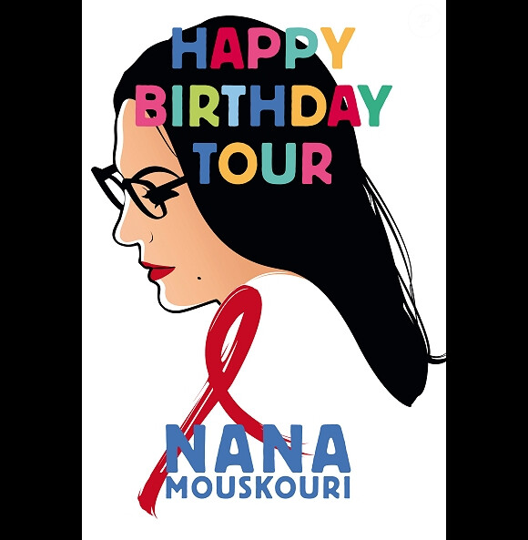 Nana Mouskouri en tournée dans le monde entier pour son 80e anniversaire jusqu'en janvier 2015.