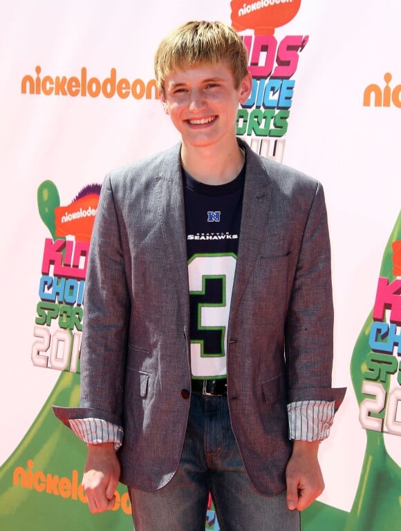 Nathan Gamble - Cérémonie des Kids Choice Sports Awards à Westwood, le 17 juillet 2014.