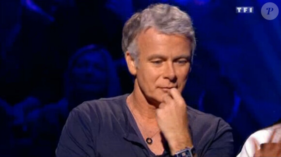 Franck Dubosc participe Qui veut gagner des millions ? sur TF1, le samedi 19 juillet 2014.