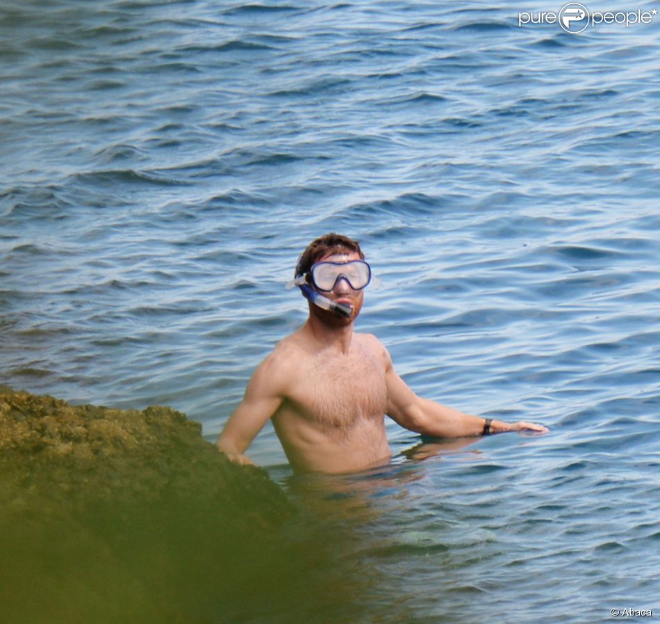 Xabi Alonso à Portofino le 17 juillet 2014