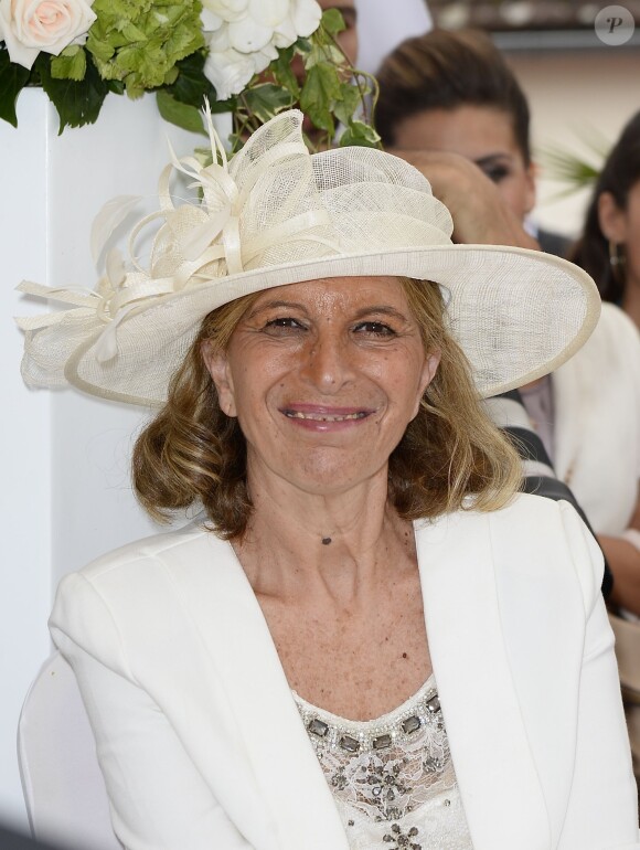 Exclusif - Mariage de Audrey et Alexandre de l'émission "Qui veut épouser mon fils saison 2" au Manoir des Cygnes à Le Coudray-Montceaux, le 6 juillet 2014.