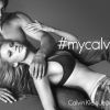 Lara Stone photographiée par Mert et Marcus pour #MyCalvins, la nouvelle campagne de Calvin Klein Jeans et Underwear.