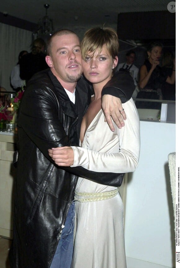 Archives - Kate Moss et Alexander McQueen en 2001