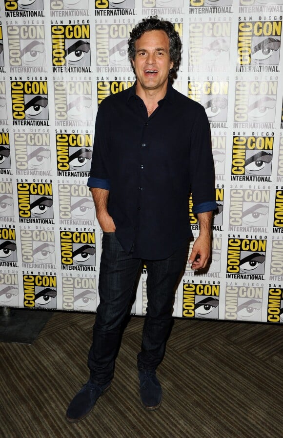 Mark Ruffalo lors du panel Marvel au Comic Con de San Diego, le 26 juillet 2014.