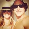Heidi Klum et Vito Schnabel officialisent leur idylle par un selfie, juillet 2014