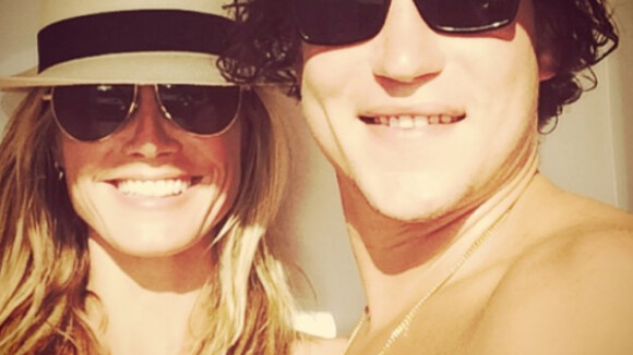Heidi Klum : Selfie d'amoureuse avec son homme Vito Schnabel