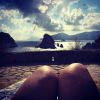 Heidi Klum, en vacances, a posté quelques photos de son séjour en amoureux avec Vito Schnabel. Photo postée sur son compte Instagram
