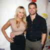 Wes Chatham et sa femme Jenn Brown - Soiree "Stand Up For Gus" à West Hollywood, le 13 novembre 2013.