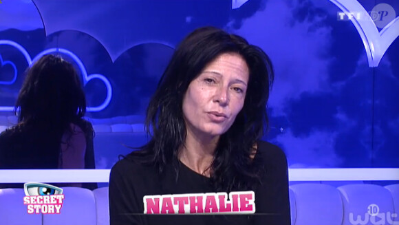 Nathalie dans la quotidienne de Secret Story 8, le jeudi 31 juillet 2014, sur TF1