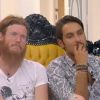 Geoffrey et Iliesse sont les deux nominés de la semaine (dans Secret Story 8, le jeudi 31 juillet 2014.)