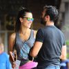 Alessandra Ambrosio se rend au SoulCycle à Brentwood, le 3 août 2014. Elle a ensuite rejoint son mari Jamie Mazur.