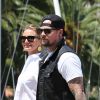 Fin des vacances en Méditerranée pour Cameron Diaz et Benji Madden. Le couple quitte leur magnifique yacht à Saint-Jean-Cap-Ferrat dans le sud de la France, le 26 juillet 2014.