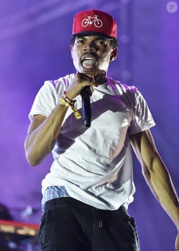 Chance The Rapper lors du festival Lollapalooza à Chicago, le 3 août 2014. (Jour 3) 