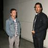 Mark-Paul Gosselaar et Breckin Meyer, les acteurs de la serie "Franklin & Bash", à West Hollywood. Le 15 août 2013.