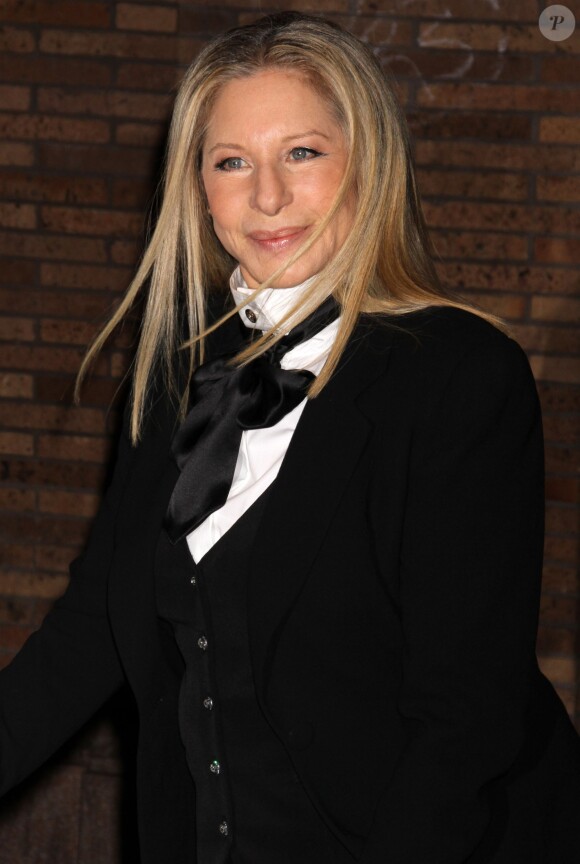 Barbra Streisand - Soiree "23rd Annual Women of the Year" organisée par le magazine Glamour à New York, le 11 novembre 2013