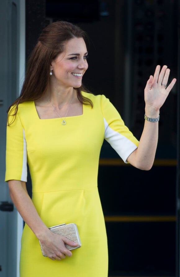 Kate Middleton à l'Opéra de Sydney, le 16 avril 2014.