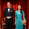 Le duc et la duchesse de Cambridge version cire chez Mme Tussauds Londres, le 2 juillet 2014