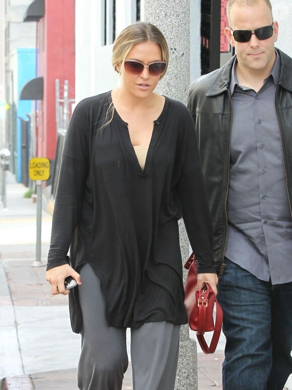 Brooke Mueller (ex-femme de Charlie Sheen) au centre medical à Hollywood. Le 15 novembre 2013