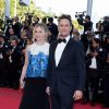 Josh Charles et sa femme Sophie Flack, à Cannes, le 20 mai 2014.