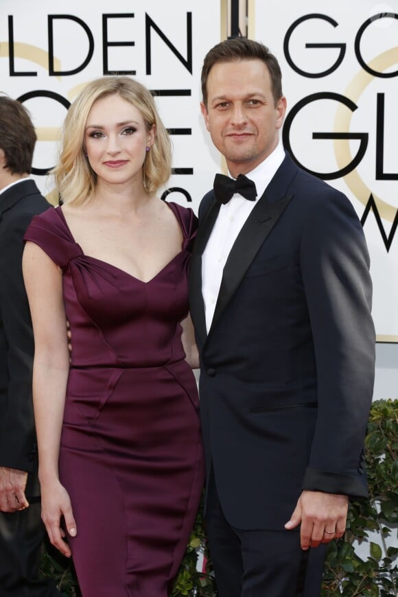 Sophie Flack et Josh Charles aux Golden Globe Awards 2013 à Beverly Hills, le 12 janvier 2013.